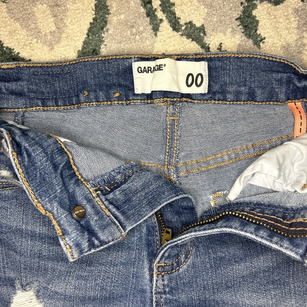 Garage Women's Blue Jeans Short